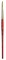 Princeton Series 4050 Heritage Synthetic Sable Brush-Short Handle Round Size 8